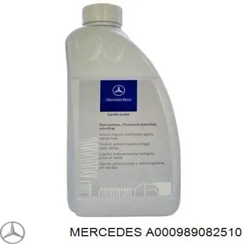 Антифриз Mercedes ANTIFREEZE Синий -37 °C 1.5л (A000989082510)