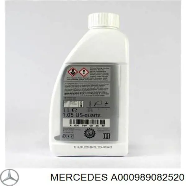 Охлаждающая жидкость Mercedes A000989082520