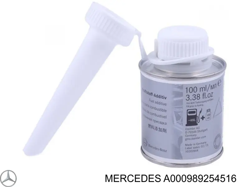 A000989254516 Mercedes Присадки топливной системы бензиновых двигателей