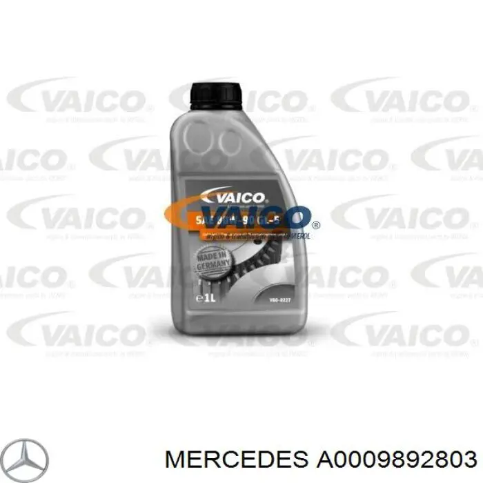  Трансмиссионное масло Mercedes (A0009892803)