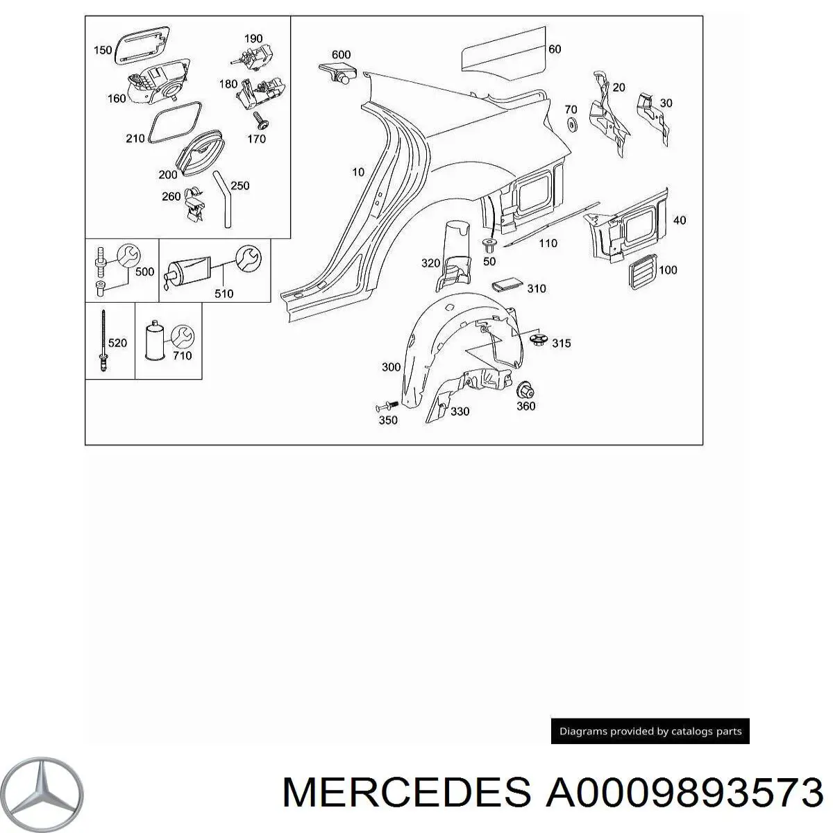  A0009893573 Mercedes