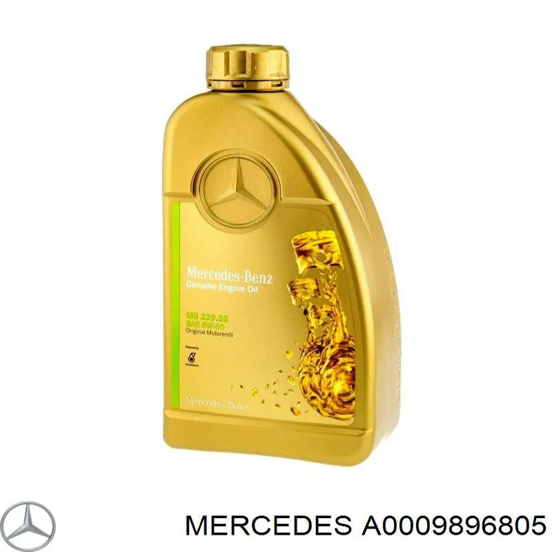 Трансмиссионное масло A0009896805 Mercedes