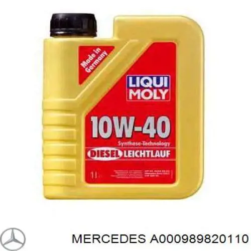 Моторное масло Mercedes (A000989820110)