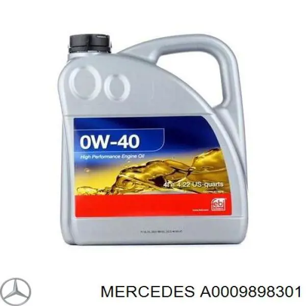Моторное масло Mercedes (A0009898301)