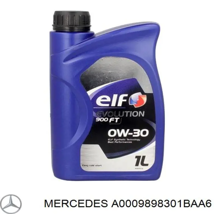 Моторное масло Mercedes (A0009898301BAA6)
