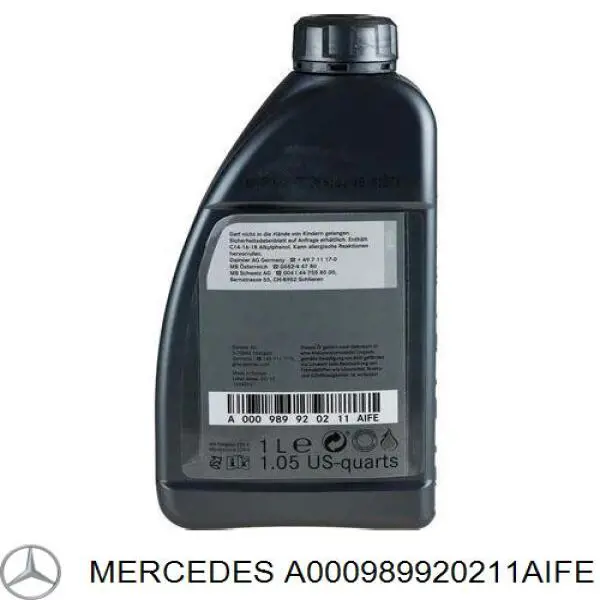 Масло автомобильное Mercedes A000989920211AIFE цена, от 15.26 USD