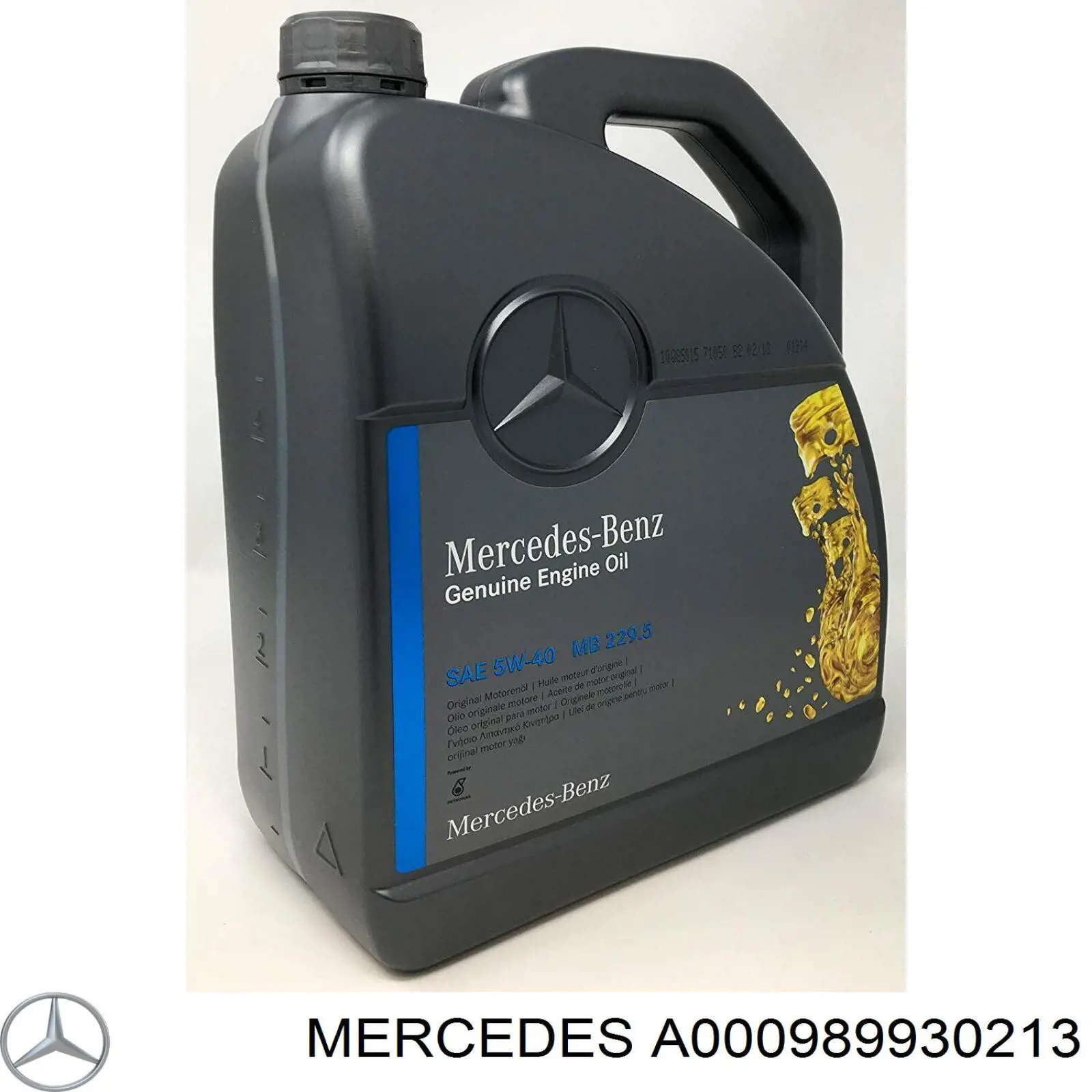 A000989930213 Mercedes Масло двигателя