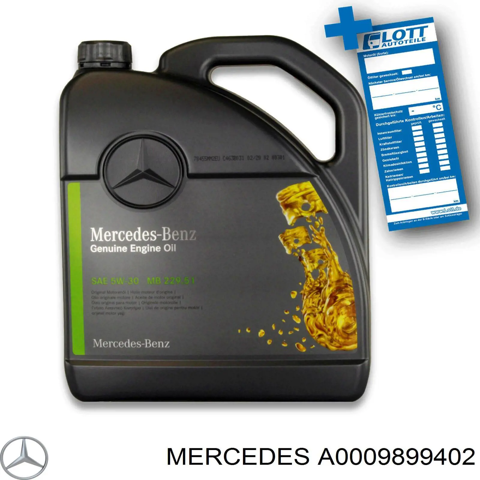  A0009899402 Mercedes