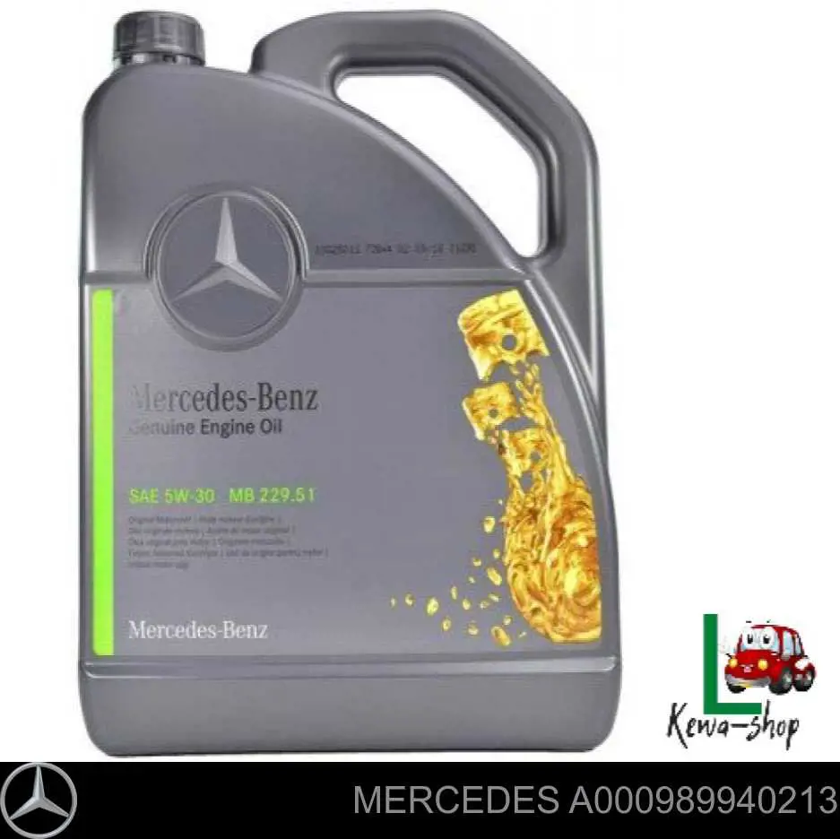 Масло автомобильное Mercedes A000989940213 цена, от 55.13 USD