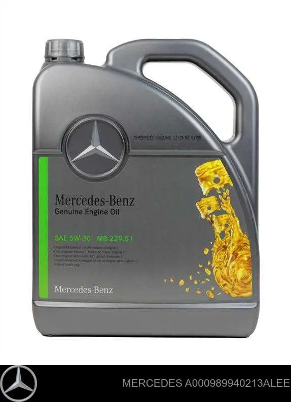 A000989940213ALEE Mercedes Масло двигателя