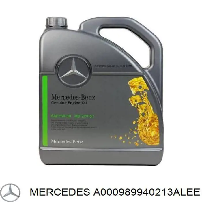 Купить A000989940213ALEE Mercedes Моторное масло для дизеля