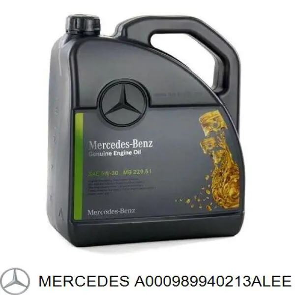 Масло моторное Mercedes A000989940213ALEE