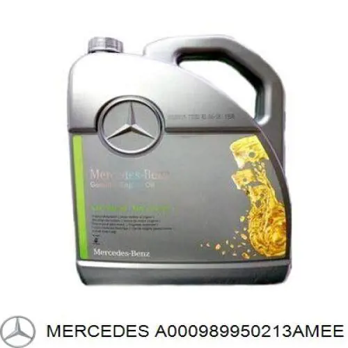 Моторное масло A000989950213AMEE Mercedes