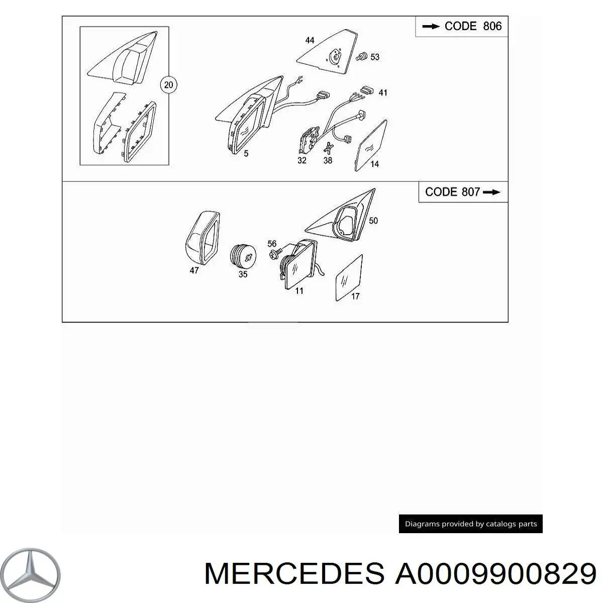  Mercedes A0009900829 цена, от 3.93 USD