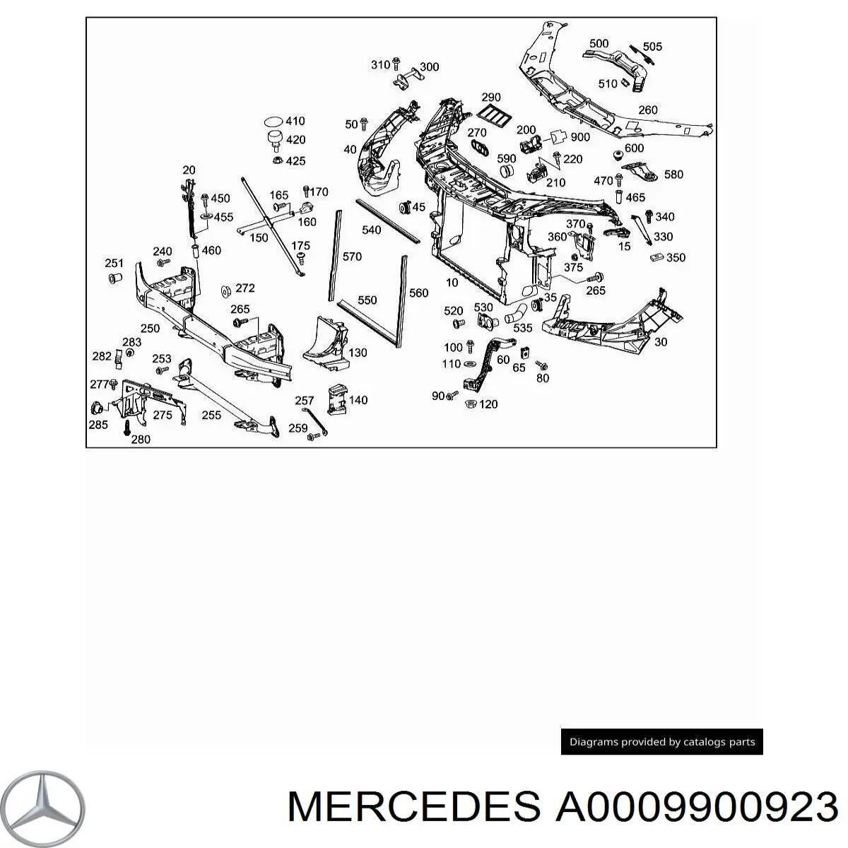 Купить A0009900923 Mercedes 