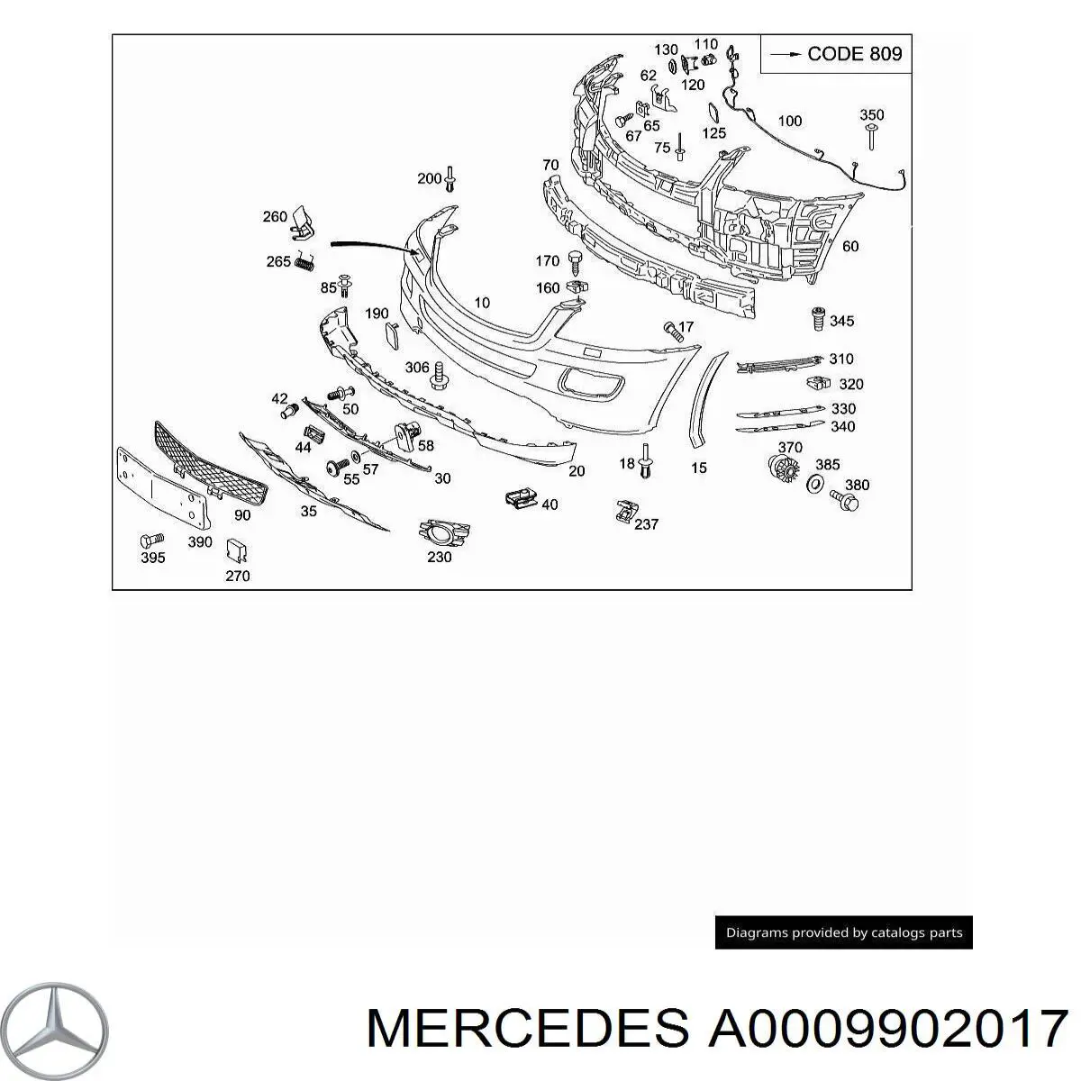  Mercedes 0009902017 цена, от 6.41 USD