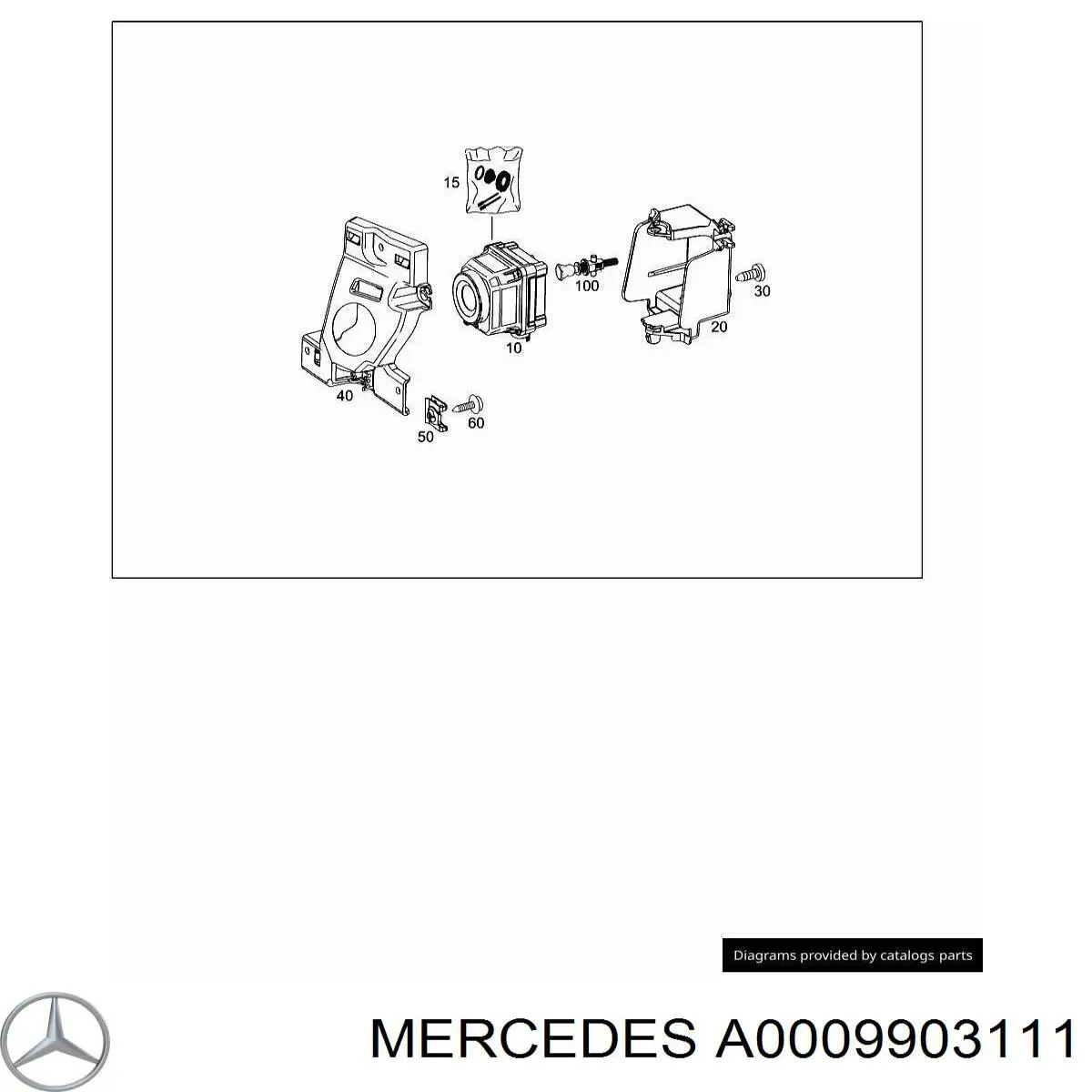 Купить N910106006004 Mercedes 