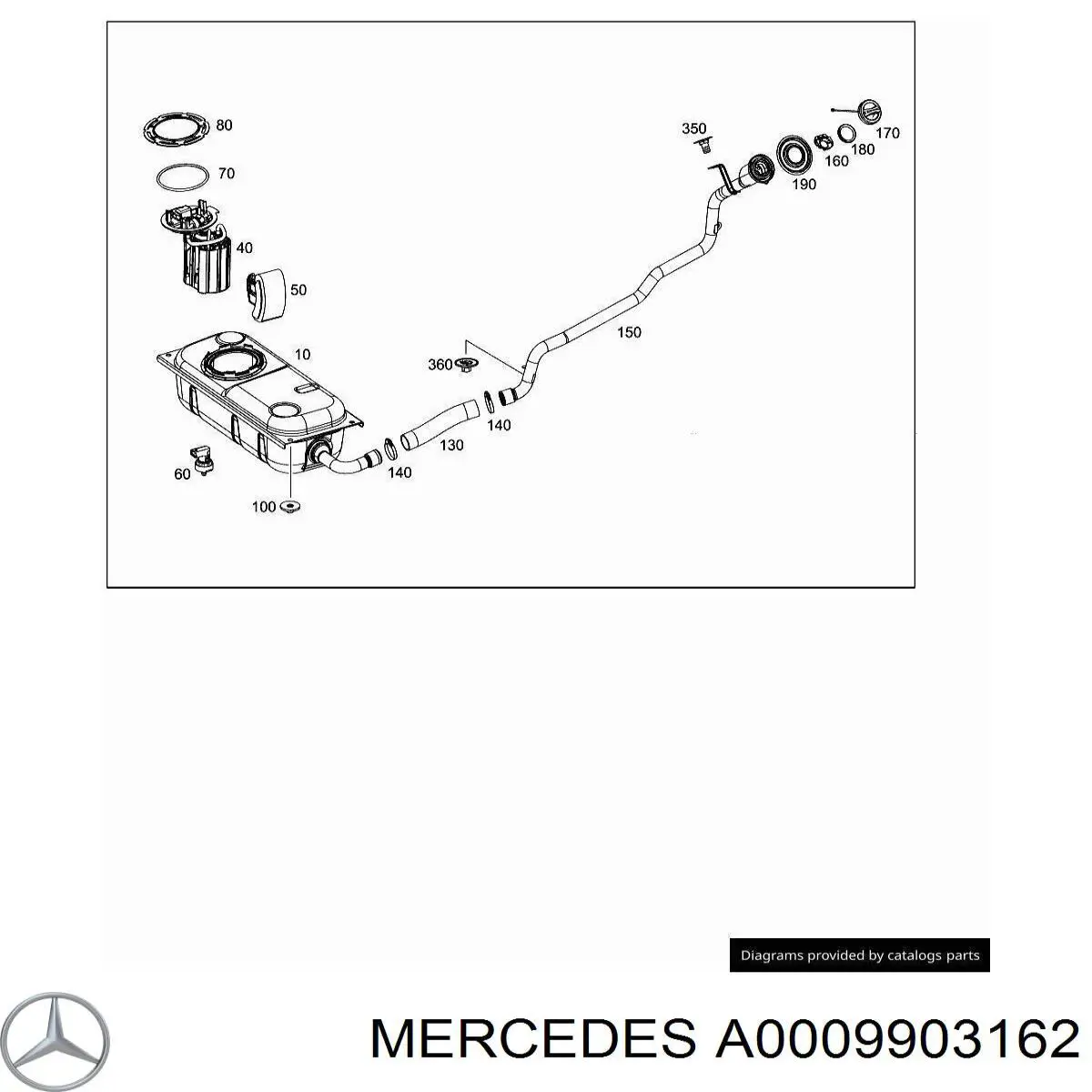 Купить 0009903162 Mercedes 