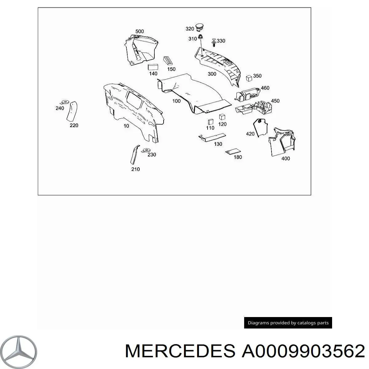  Mercedes A0009903562