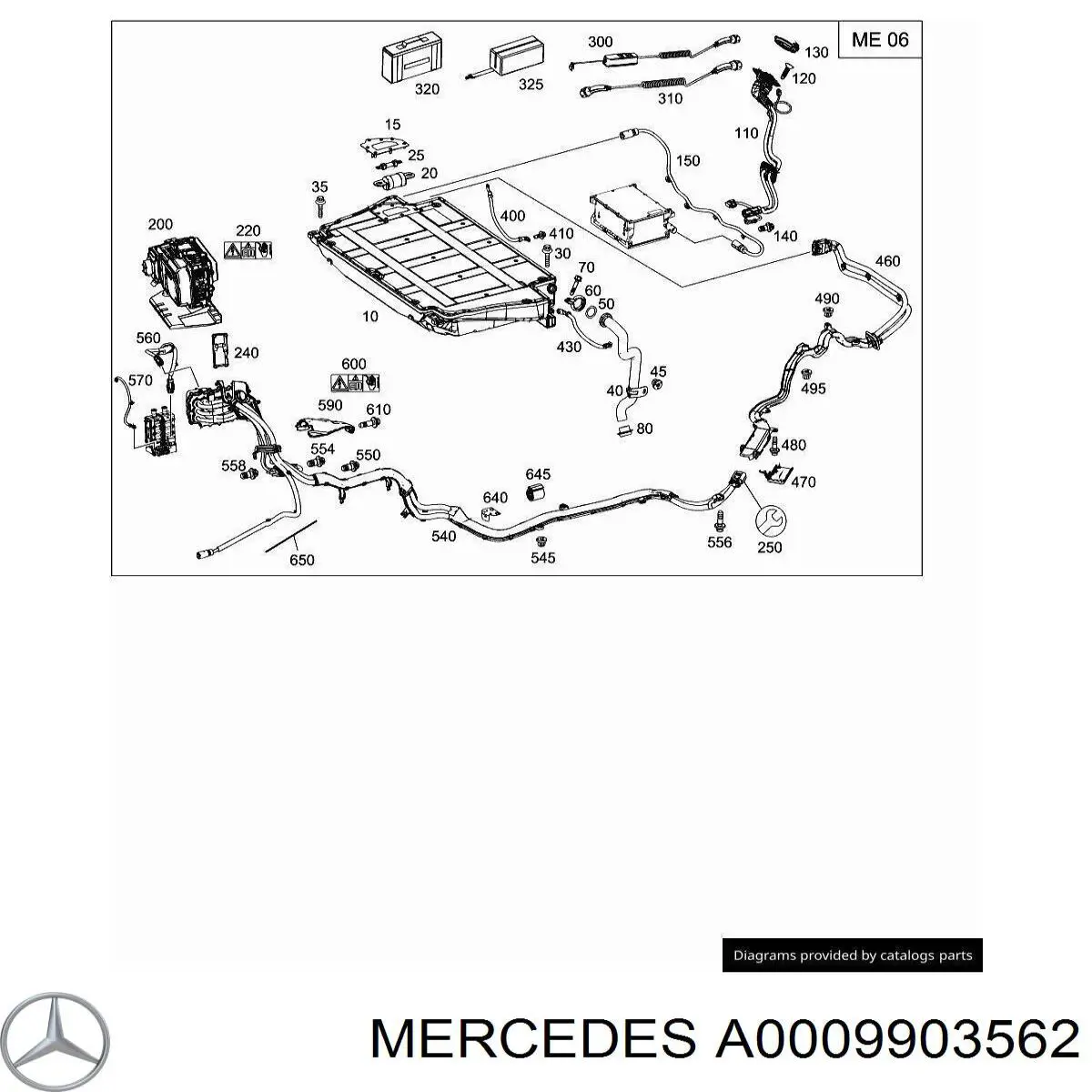 Купить A0009903562 Mercedes 
