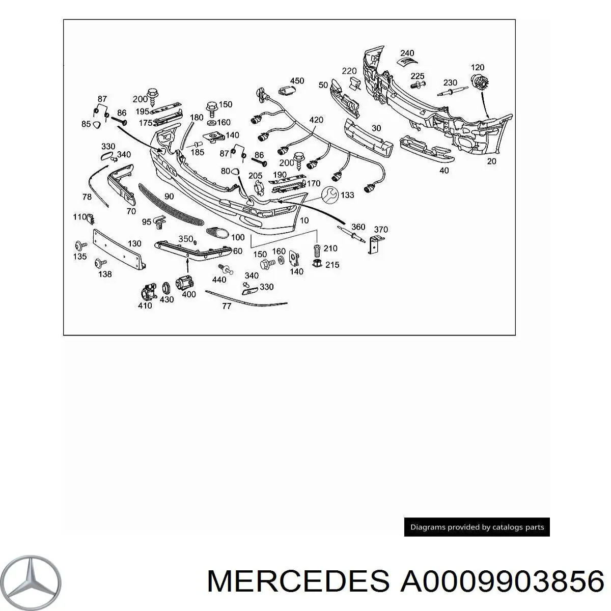 A0009903856 Mercedes 