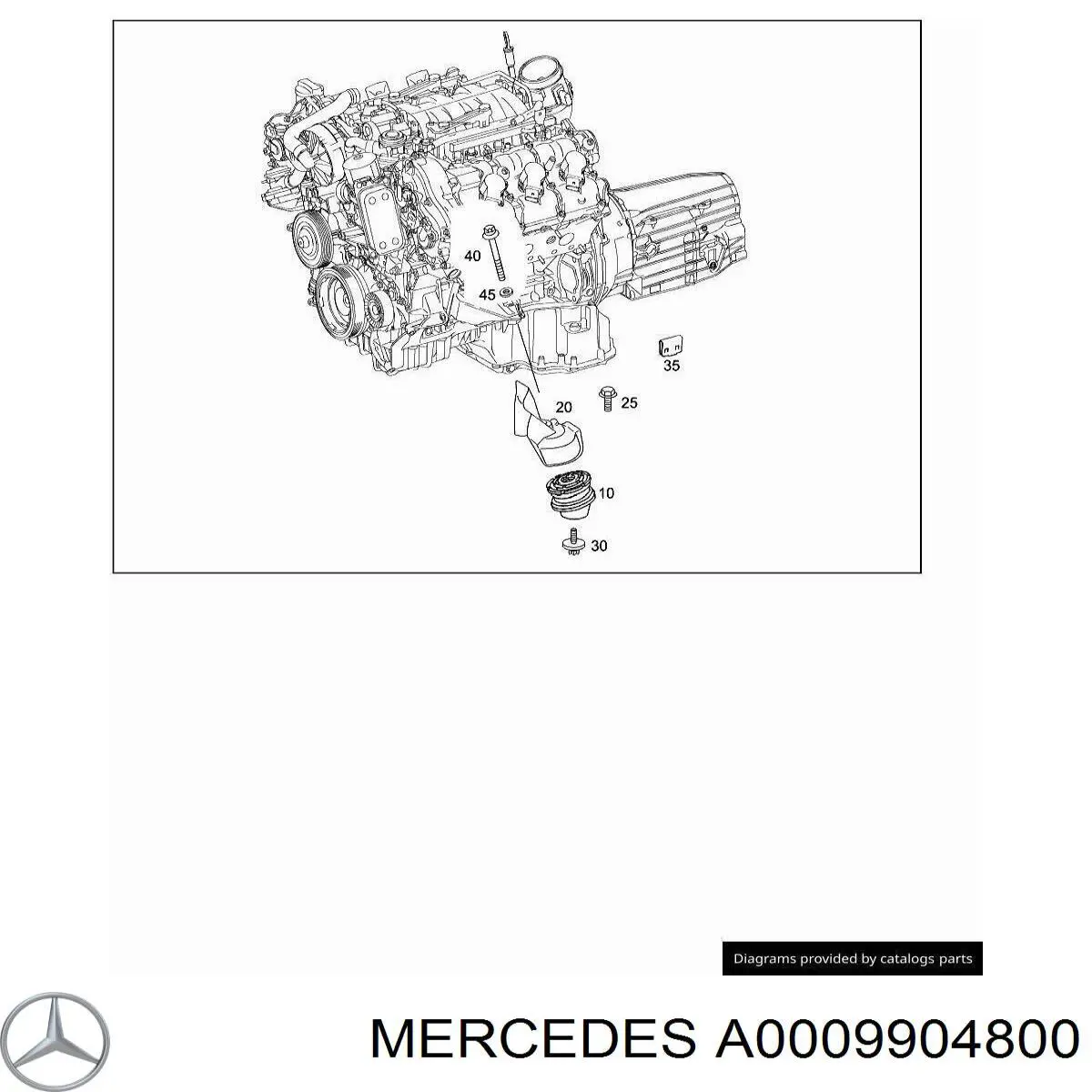 0009904800 Mercedes 