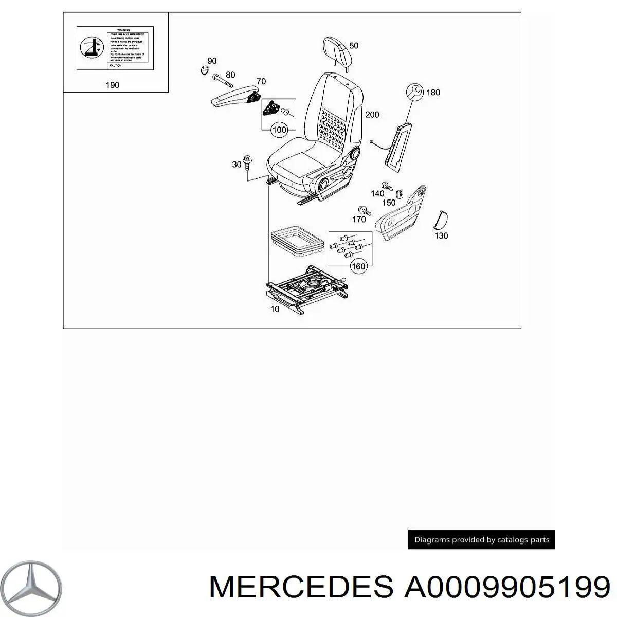  A0009905199 Mercedes