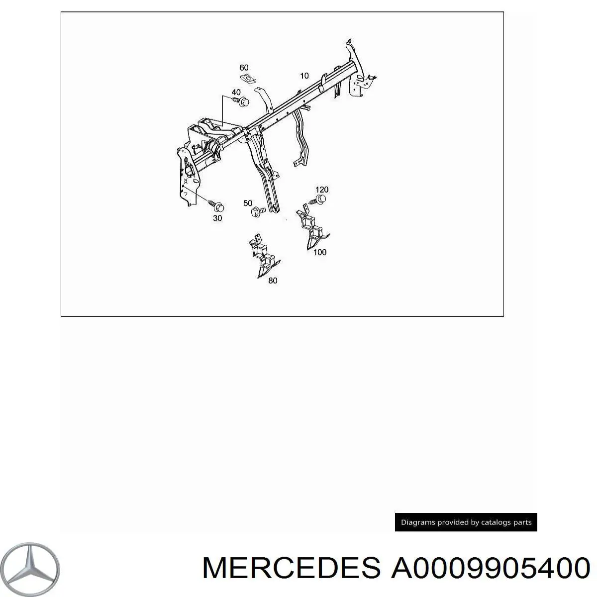 A0009905400 Mercedes 