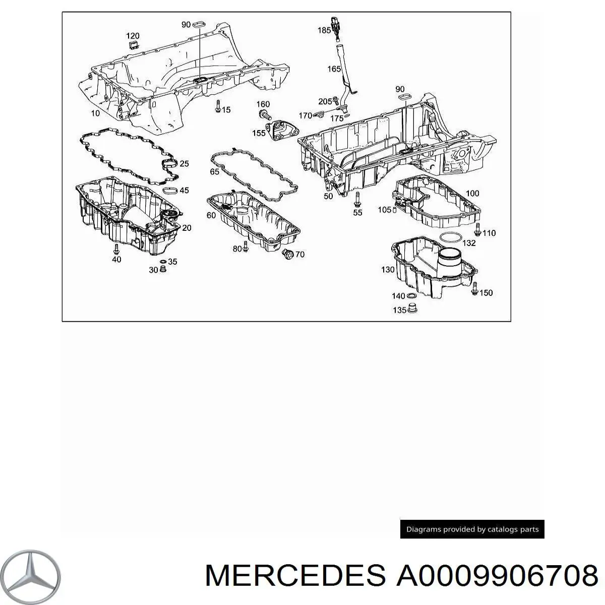 A0009906708 Mercedes 