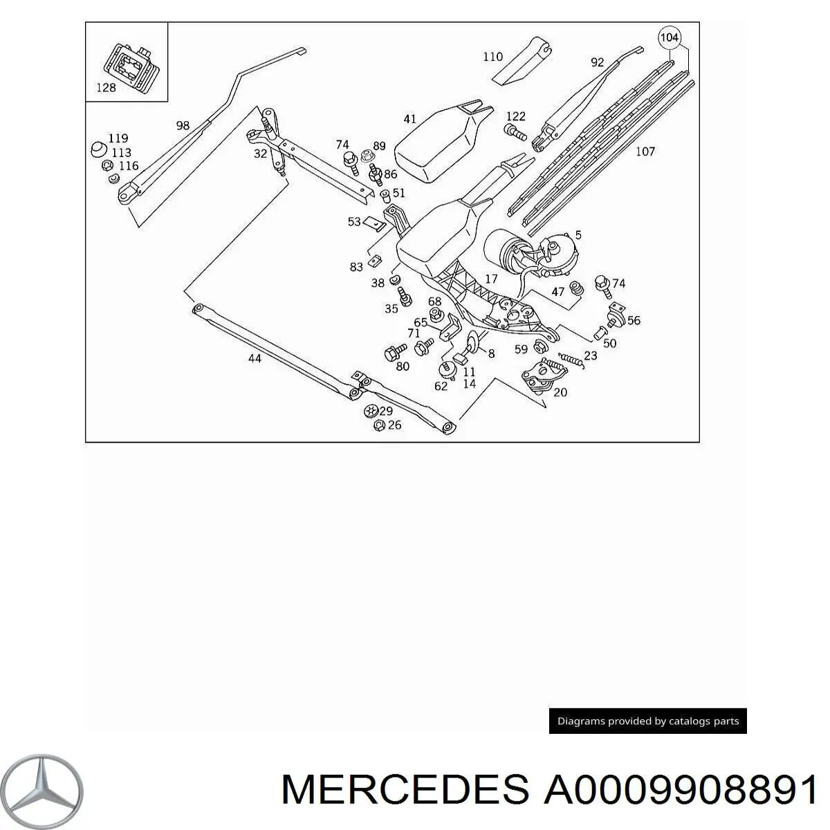  Mercedes A0009908891