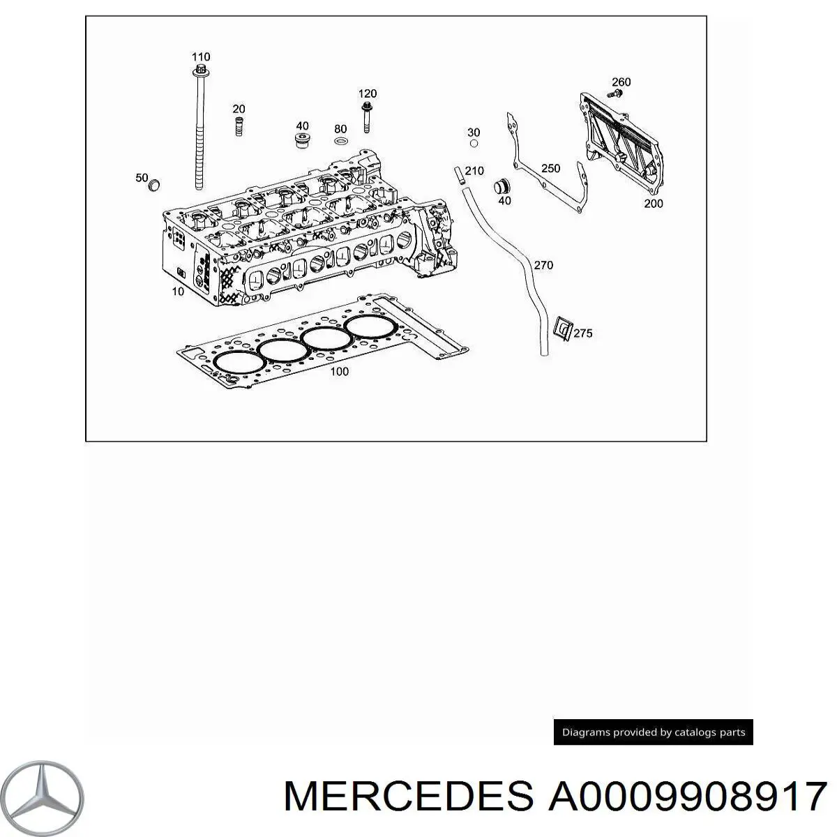 Пробка поддона двигателя Mercedes A000990891764 цена, от 5.18 USD