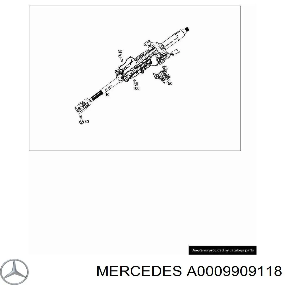  Mercedes A0009909118 цена, от 25.21 USD