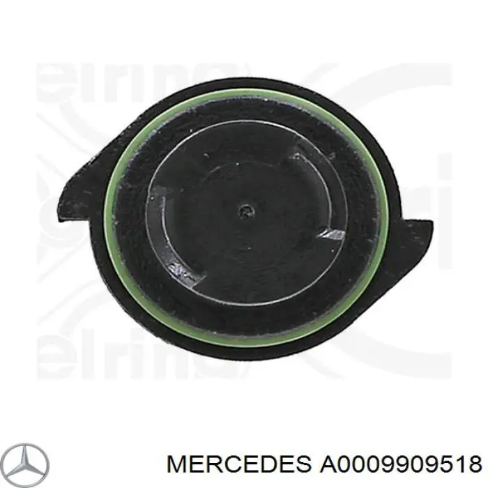 Пробка піддона двигуна A0009909518 Mercedes