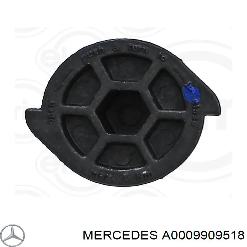 A0009909518 Mercedes tampão de panela de motor