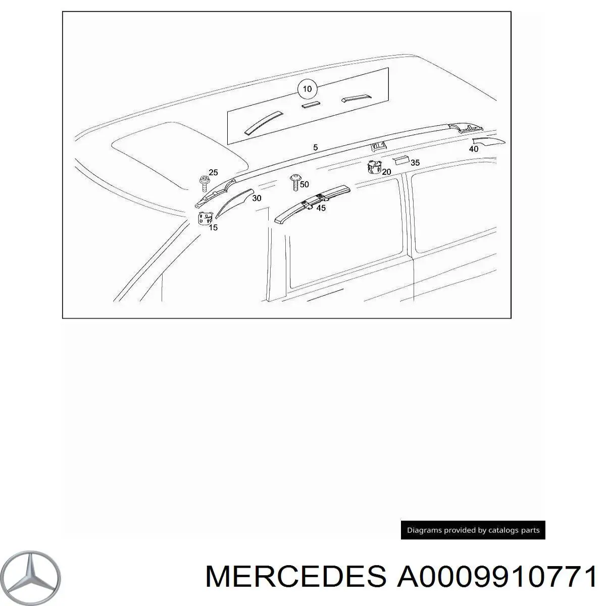 A0009910771 Mercedes 