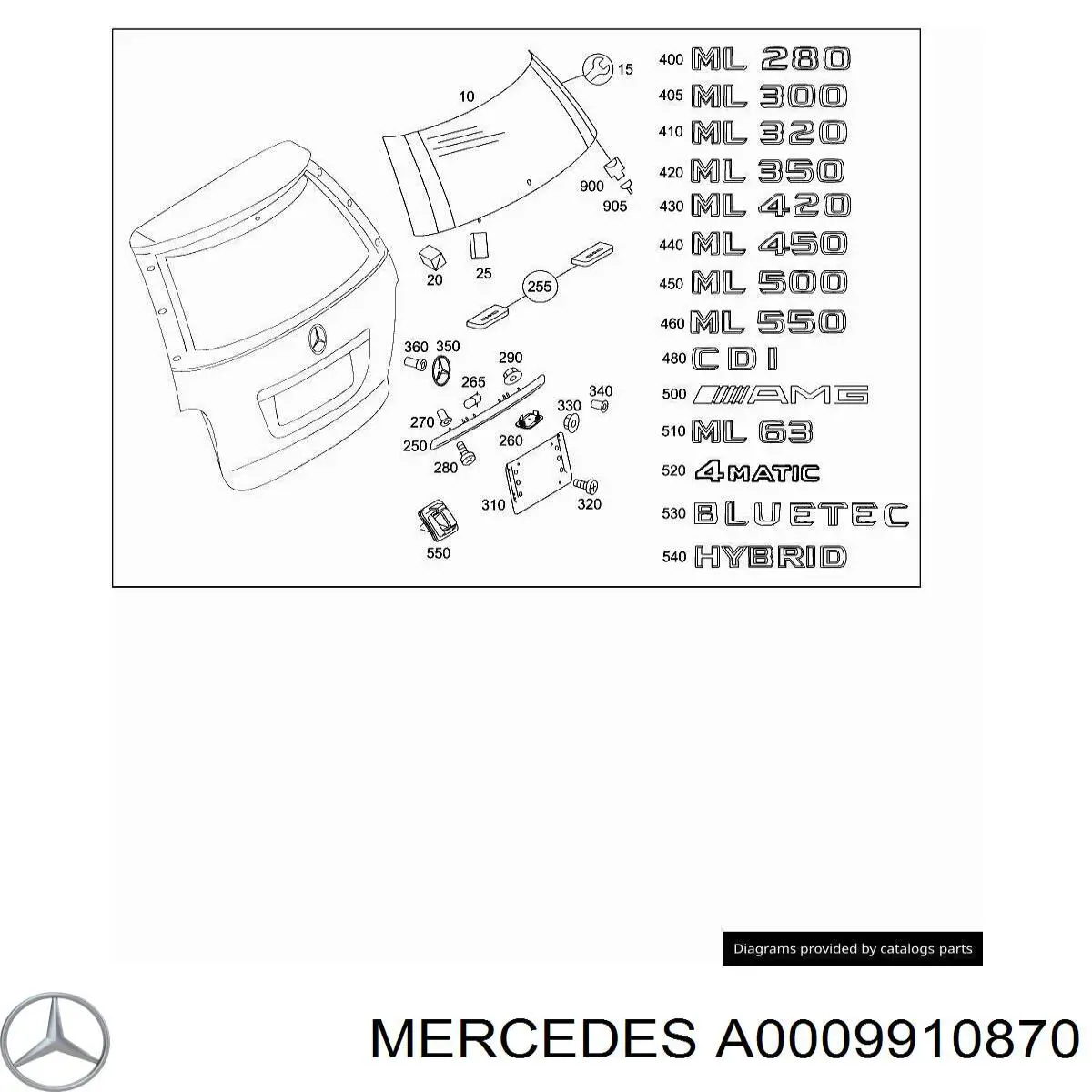  A0009910870 Mercedes