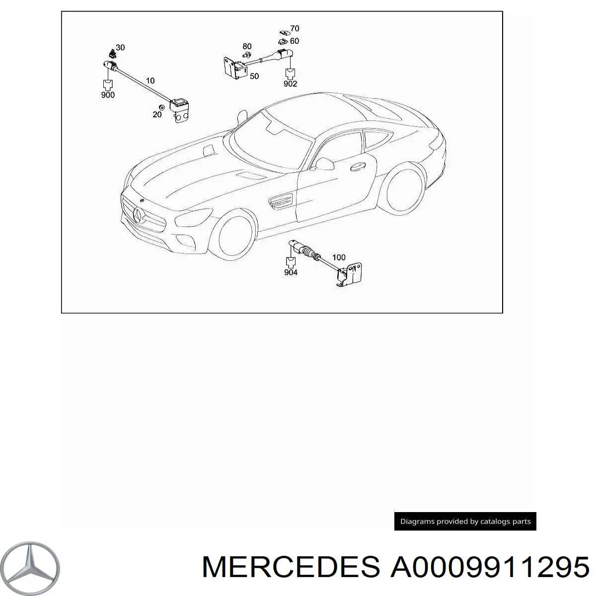 A0009911295 Mercedes 