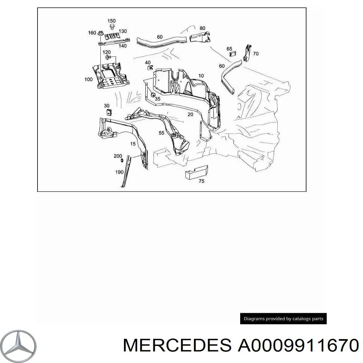  0009911670 Mercedes