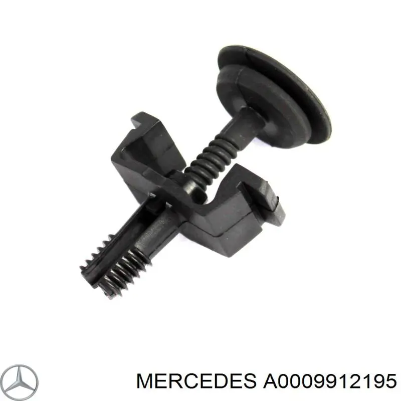 0009912195 Mercedes кронштейн радиатора верхний