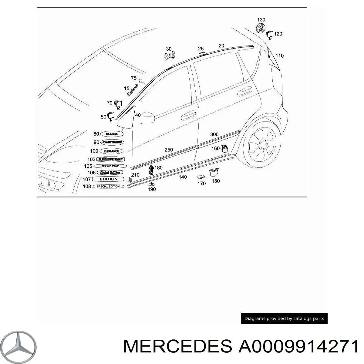 0009914271 Mercedes 