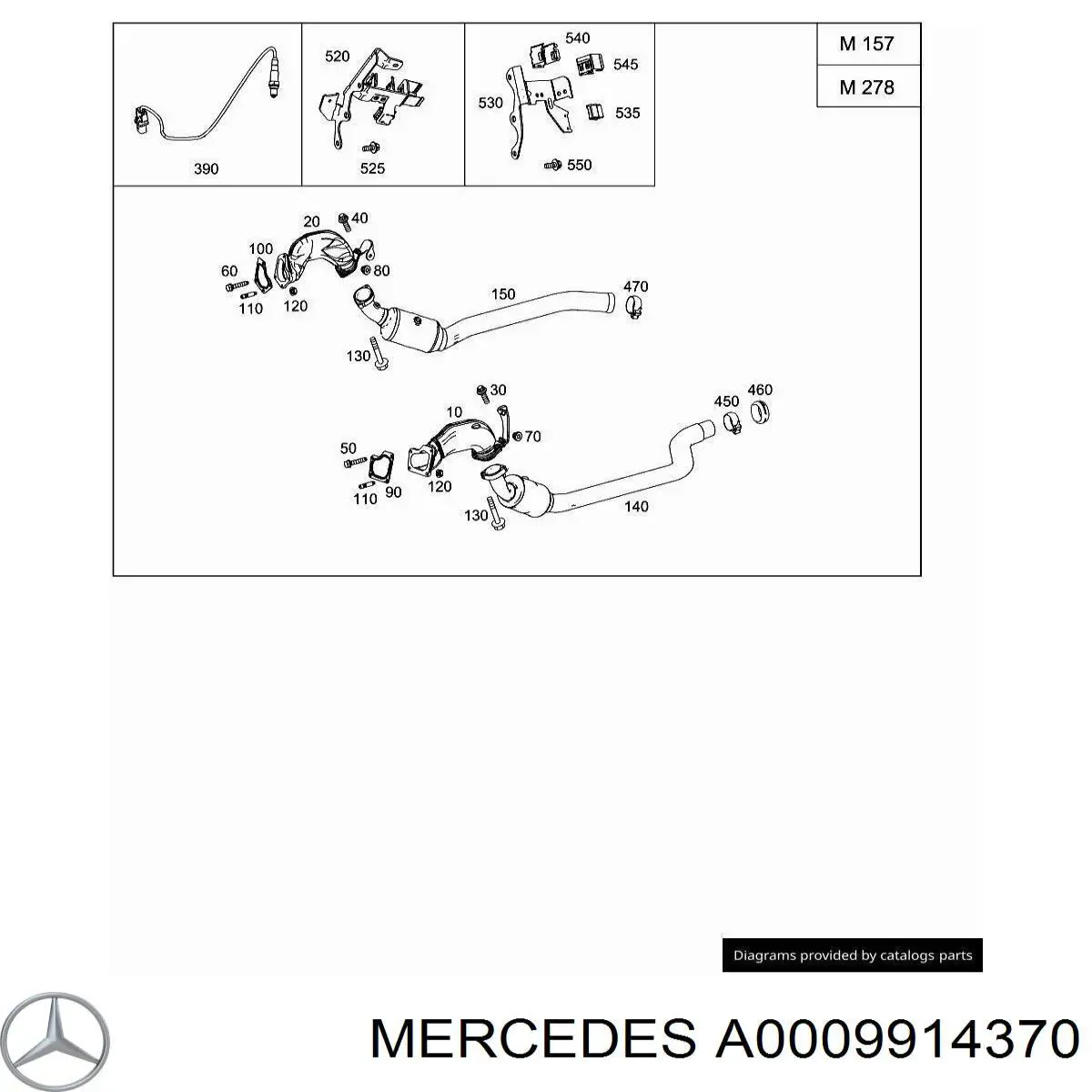  Mercedes A0009914370