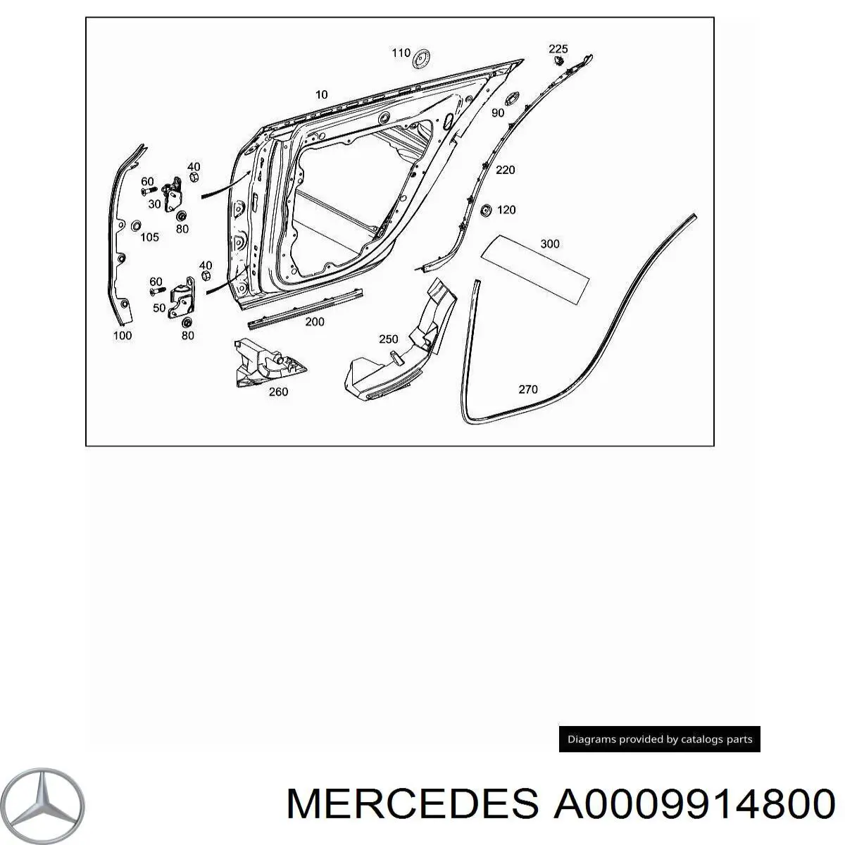 A0009914800 Mercedes 