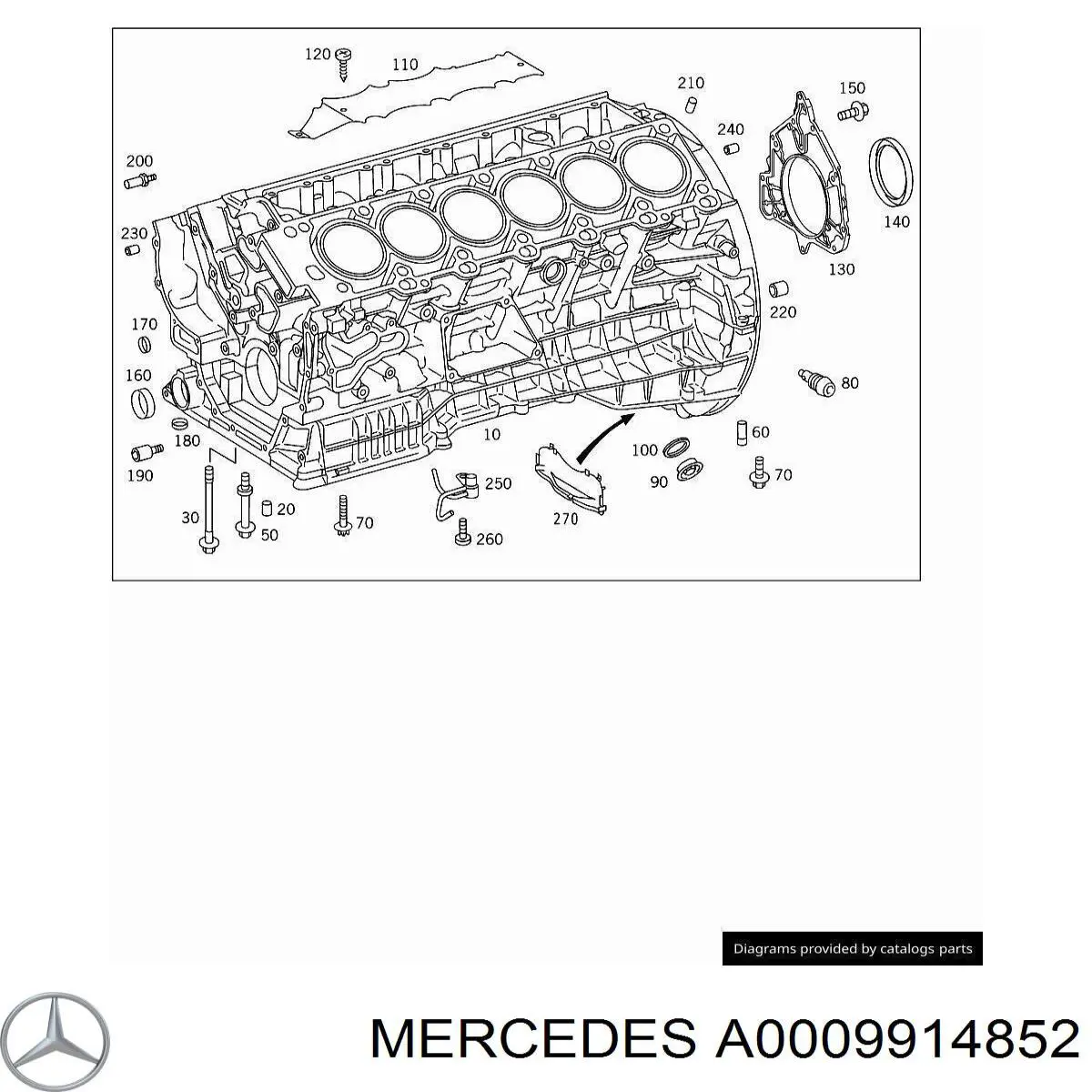 0009914852 Mercedes 