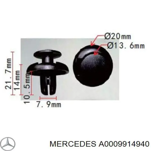 0009914940 Mercedes 