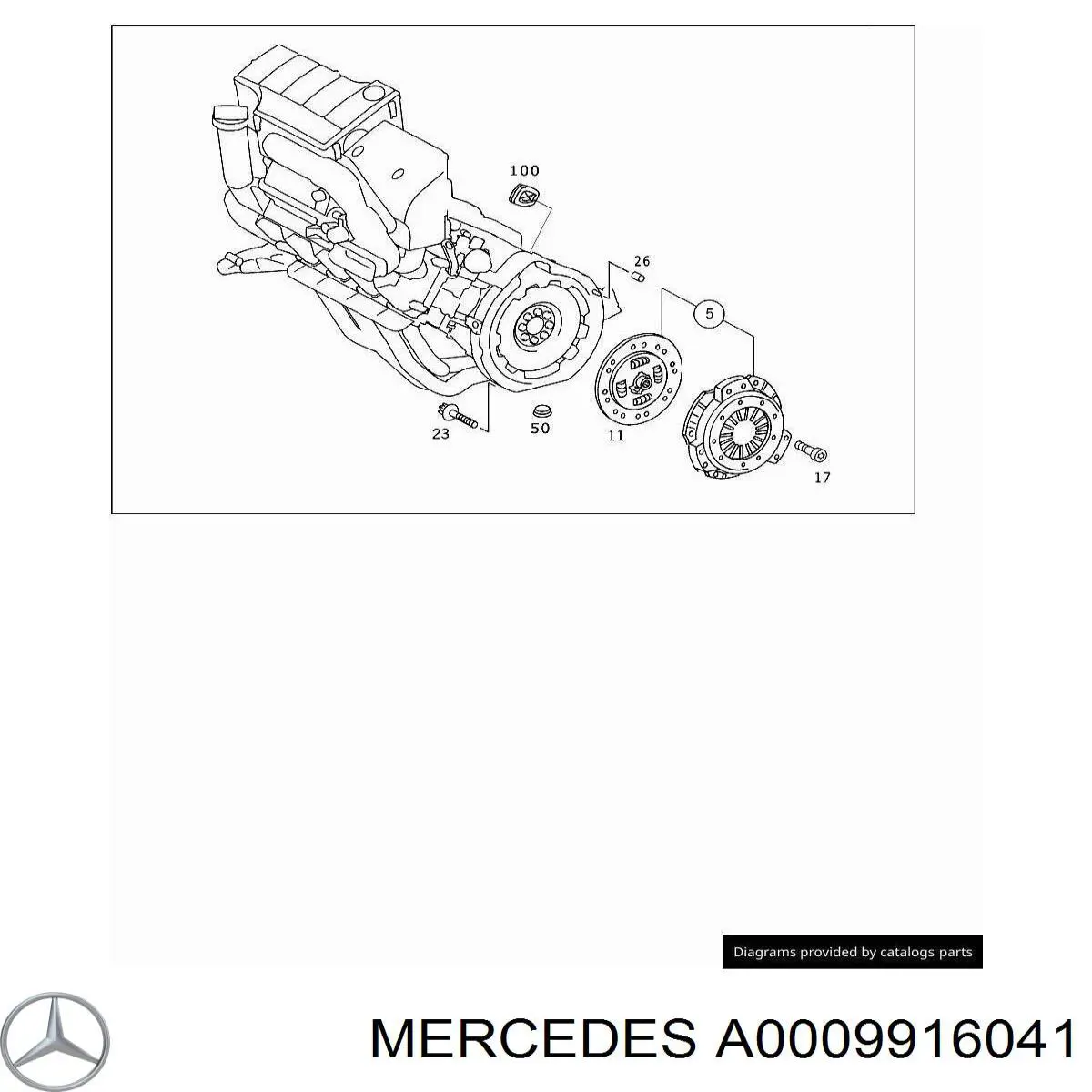  Mercedes A0009916041 цена, от 3.67 USD