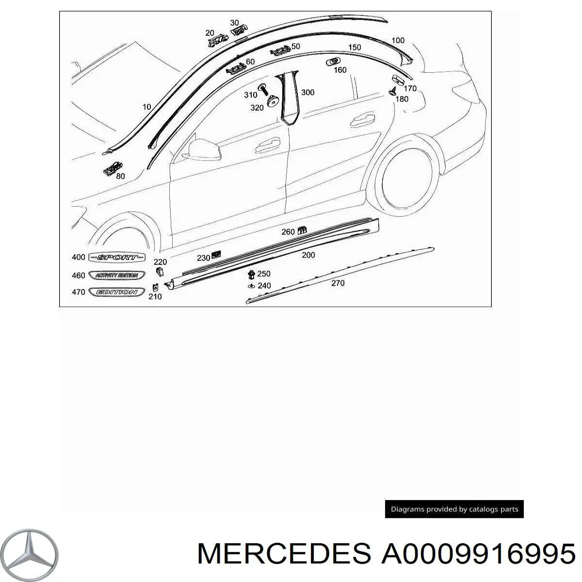  A0009916995 Mercedes