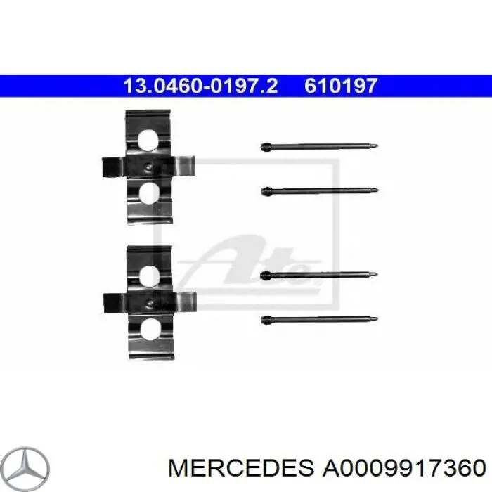  A0009917360 Mercedes