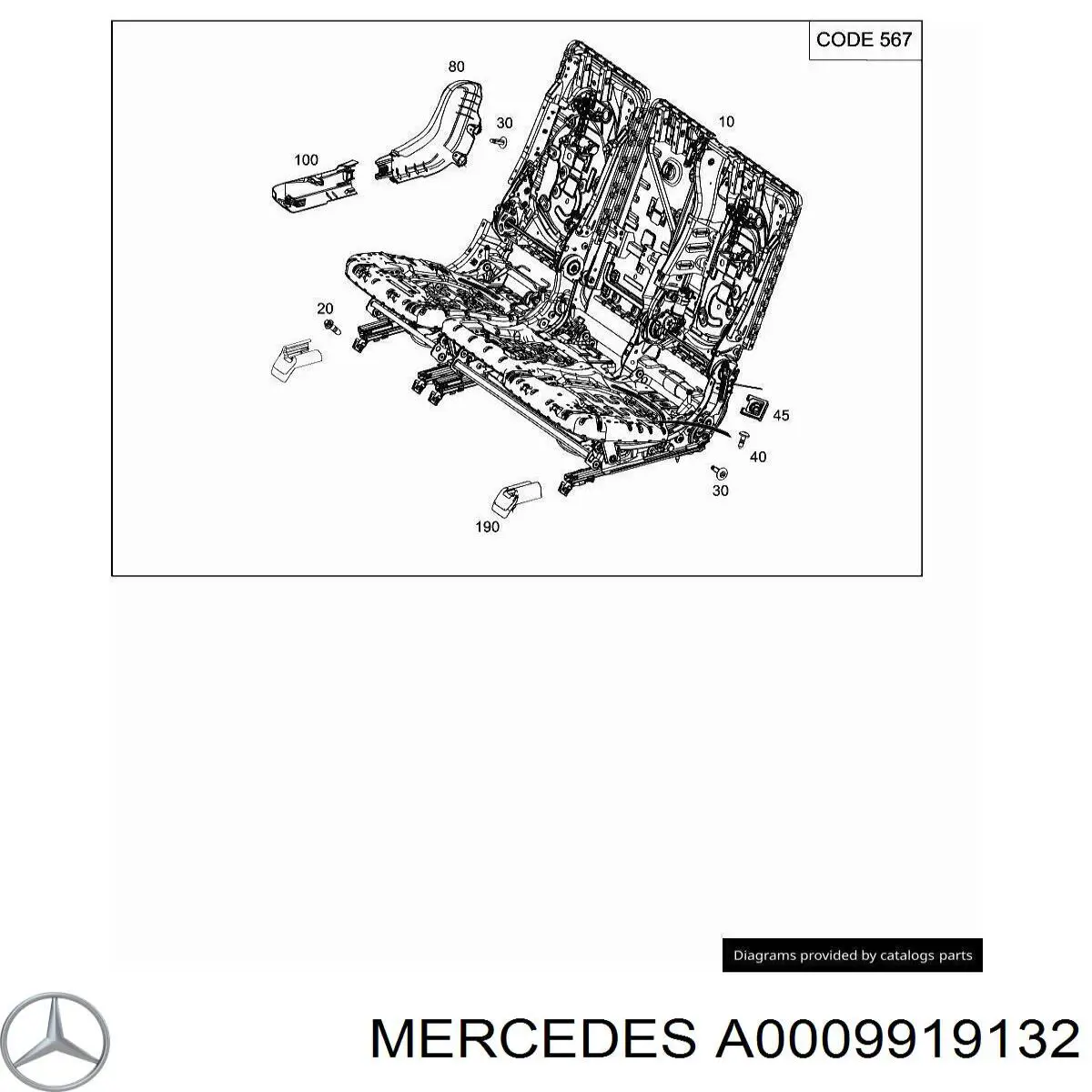  A0009919132 Mercedes