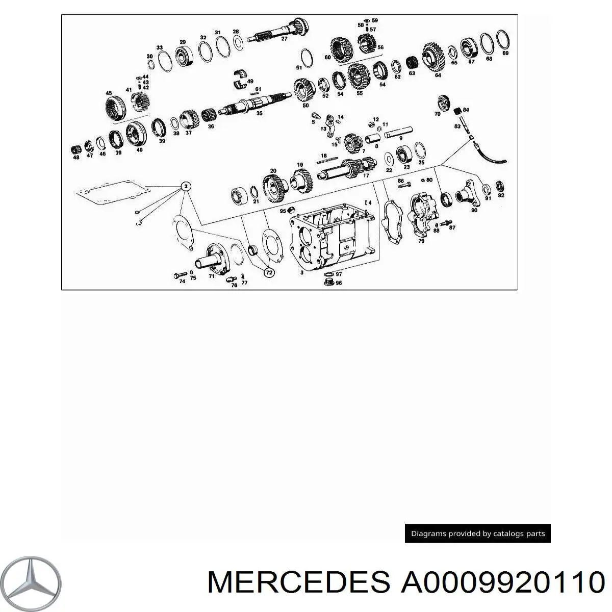 A0009920110 Mercedes 