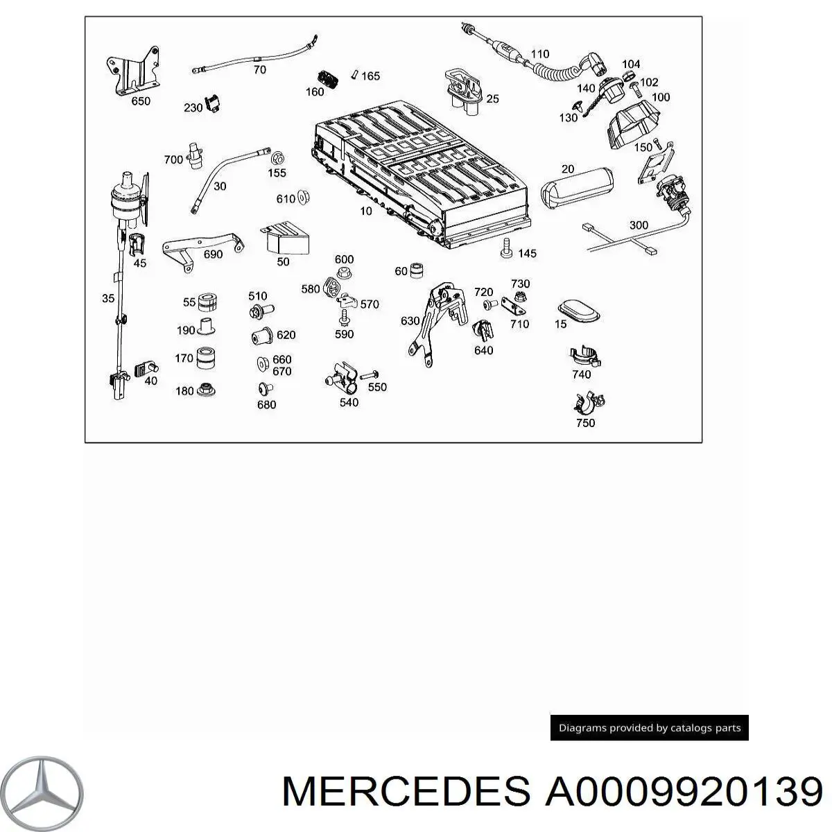  Mercedes A0009920139